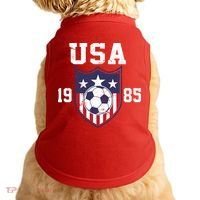 USA Soccer Team 1985 Doggie Tank thumb 0