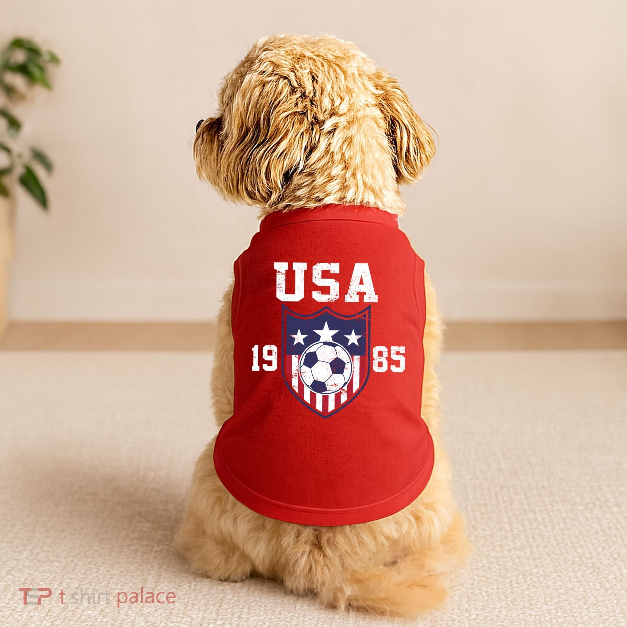 USA Soccer Team 1985 Doggie Tank