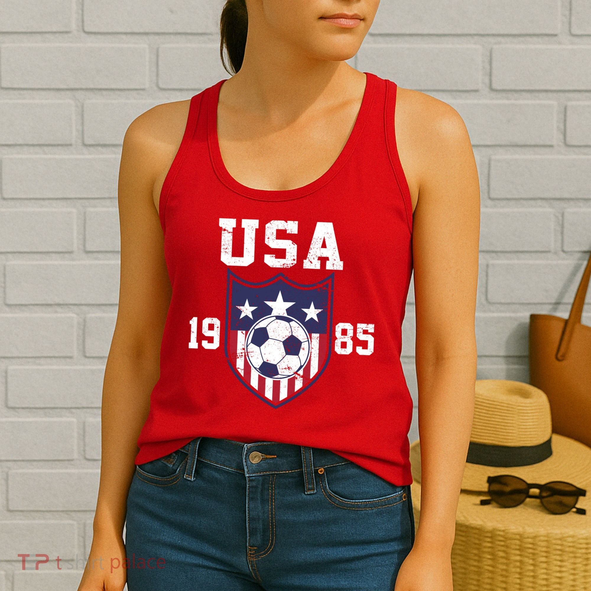 USA Soccer Team 1985 Women's Tank Top