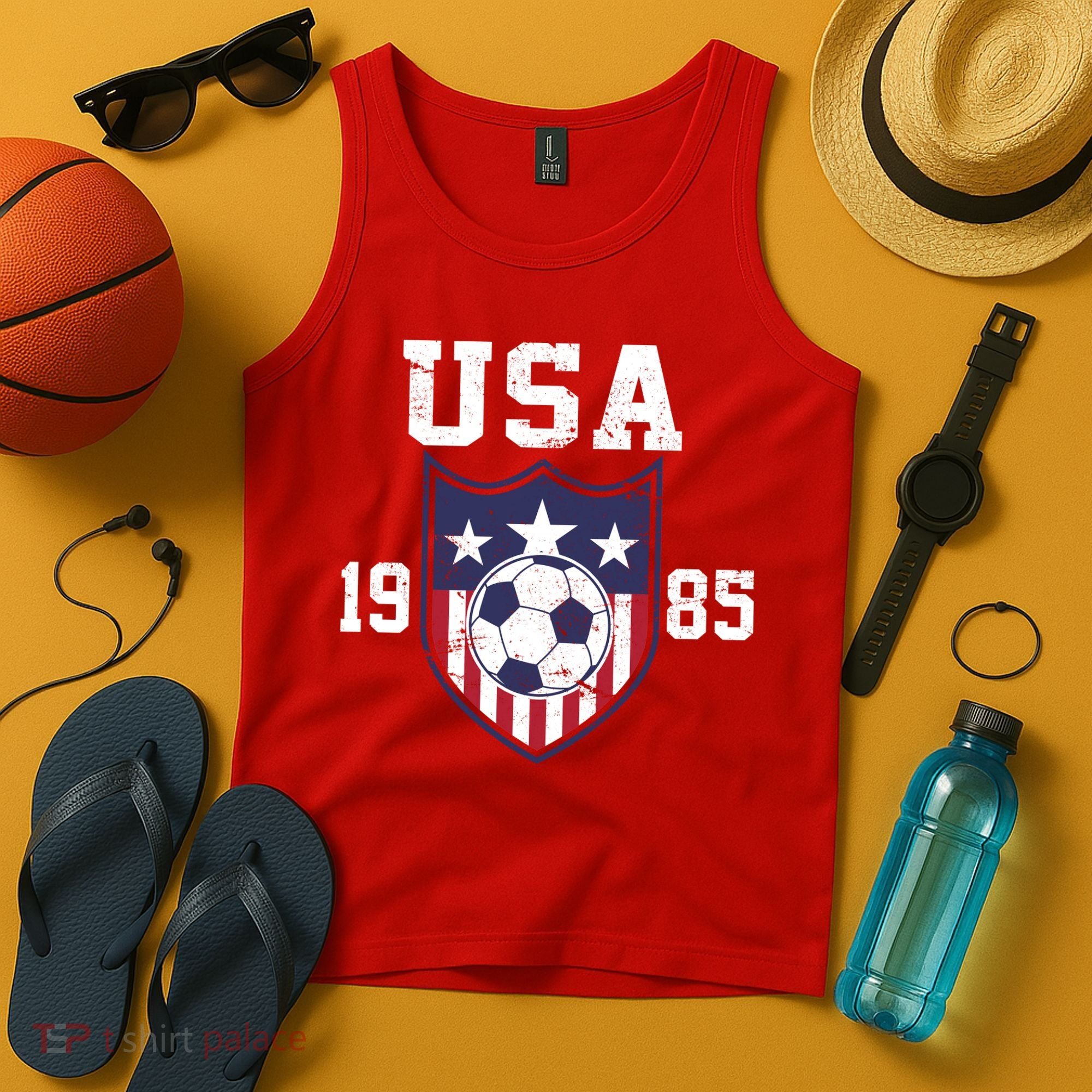 USA Soccer Team 1985 Tank Top
