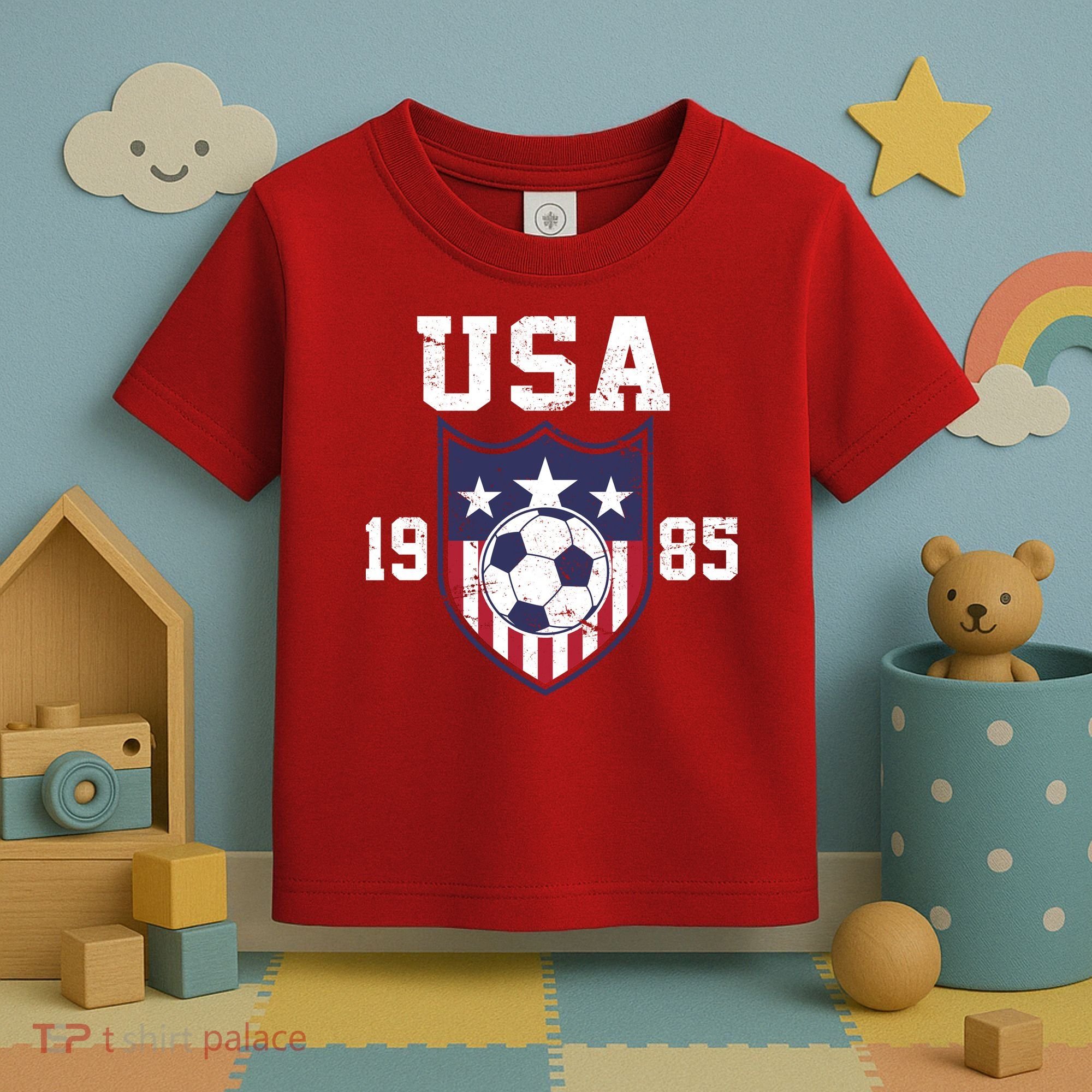 USA Soccer Team 1985 Toddler T-Shirt