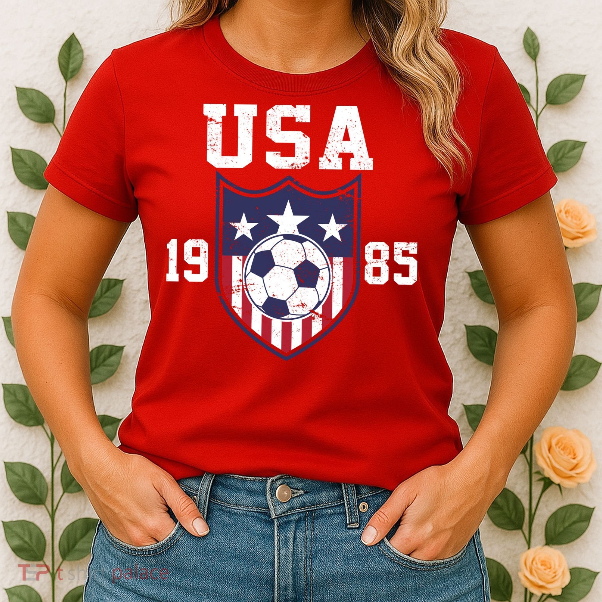 USA Soccer Team 1985 Women's T-Shirt