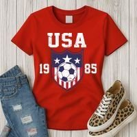 USA Soccer Team 1985 Women's T-Shirt thumb 3