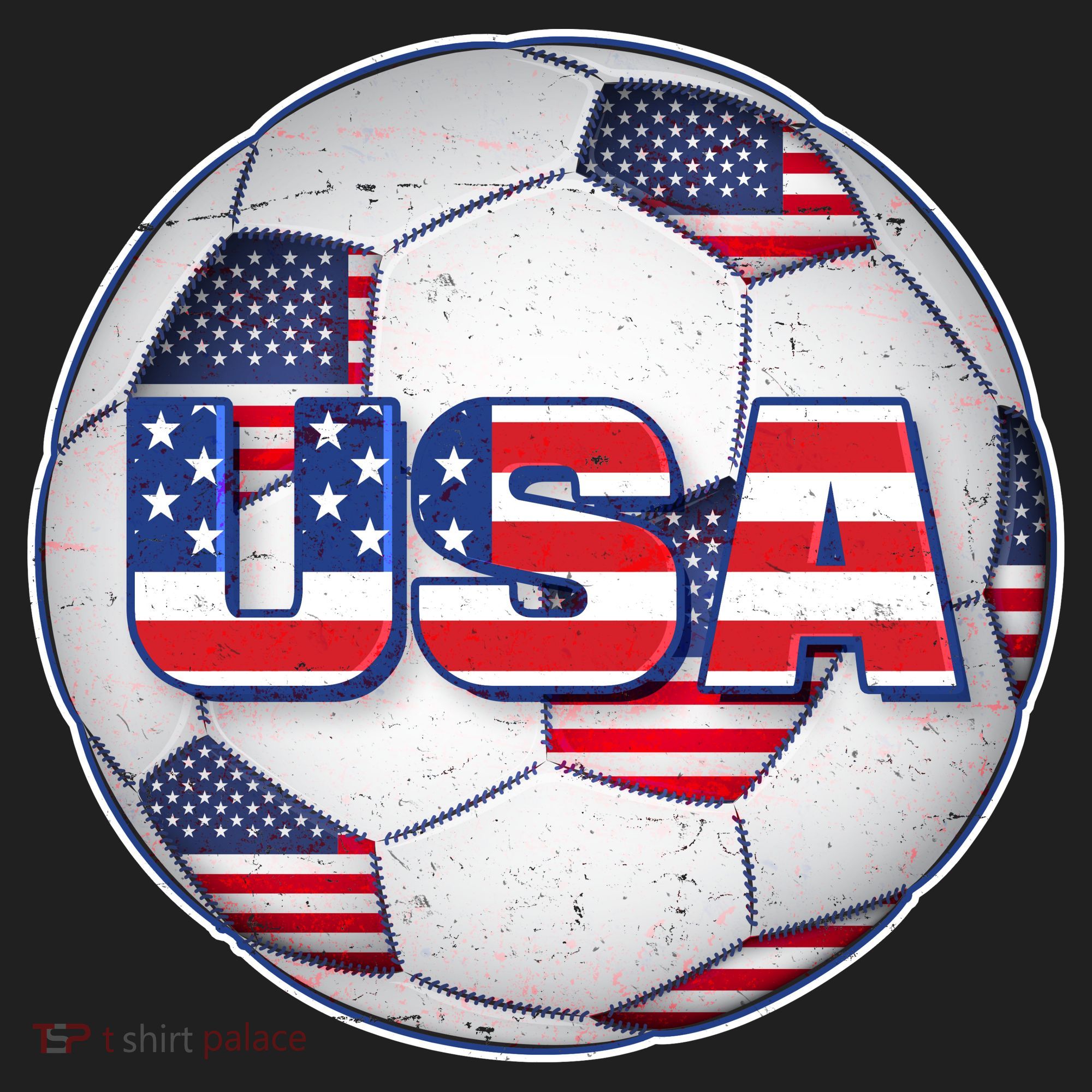 USA Soccer Team Ball Women's Sweatshirt