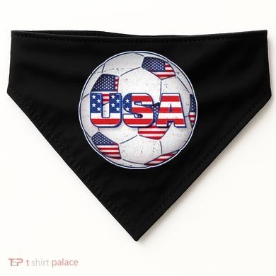 USA Soccer Team Ball USA-Made Doggie Bandana