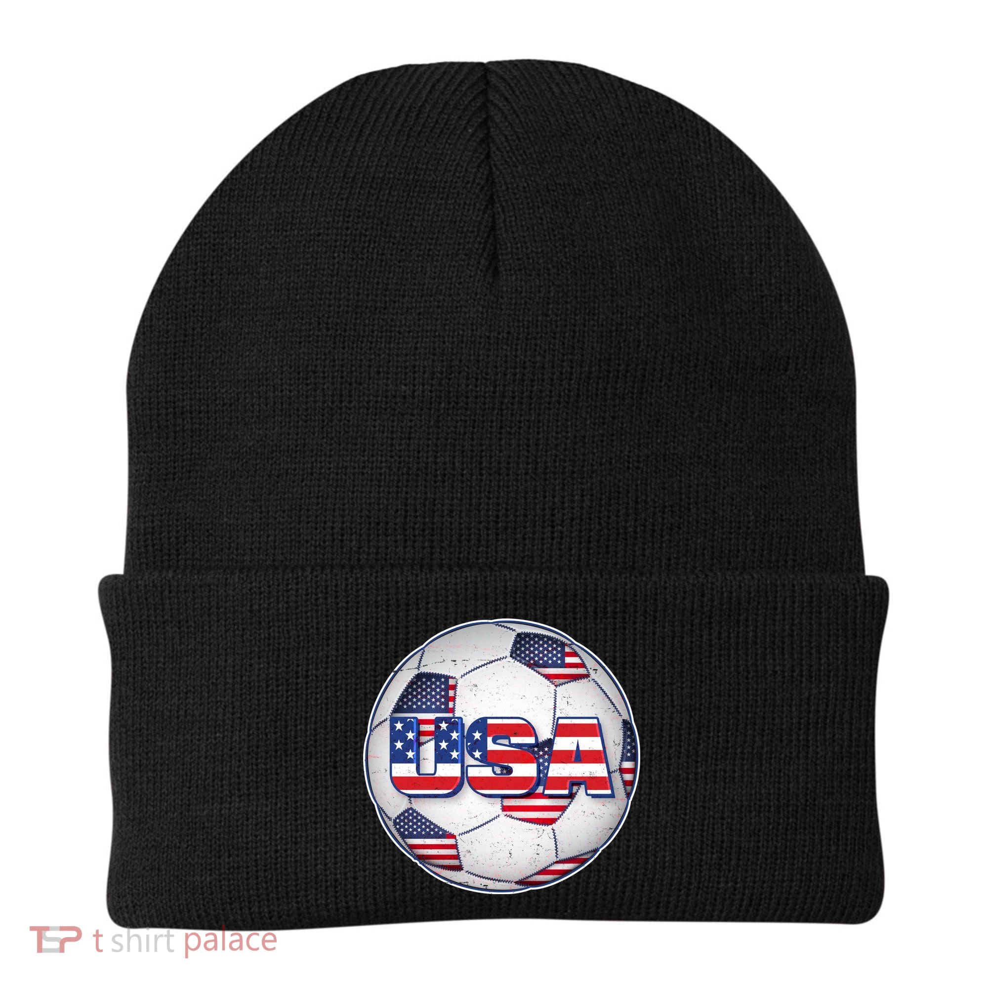 USA Soccer Team Ball Beanie
