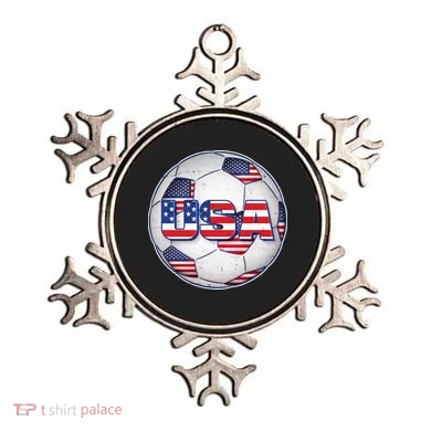 USA Soccer Team Ball Ornament