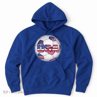 USA Soccer Team Ball Hoodie