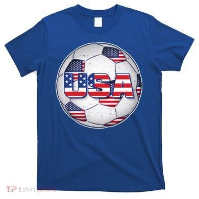 USA Soccer Team Ball T-Shirt