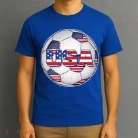 USA Soccer Team Ball T-Shirt thumb 3