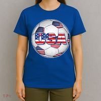 USA Soccer Team Ball T-Shirt thumb 4