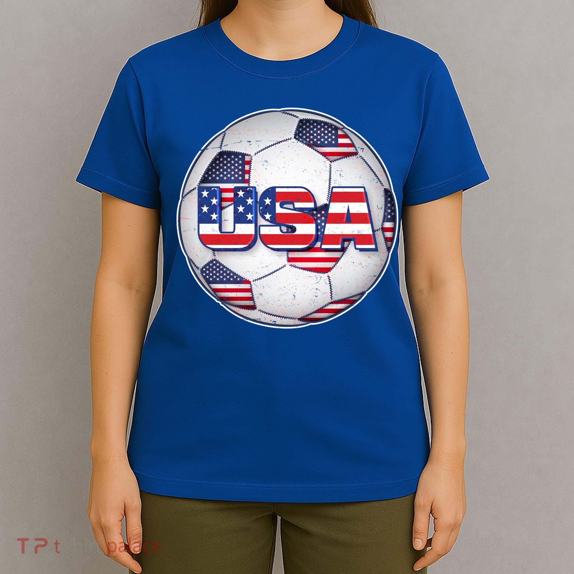 USA Soccer Team Ball T-Shirt