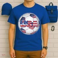 USA Soccer Team Ball T-Shirt thumb 6