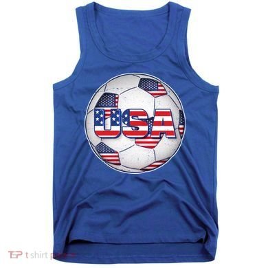 USA Soccer Team Ball Tank Top