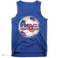 USA Soccer Team Ball Tank Top thumb 0