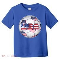 USA Soccer Team Ball Toddler T-Shirt thumb 0