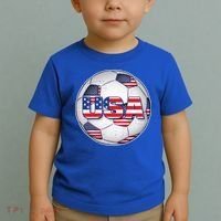 USA Soccer Team Ball Toddler T-Shirt thumb 2