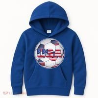 USA Soccer Team Ball Kids Hoodie thumb 0