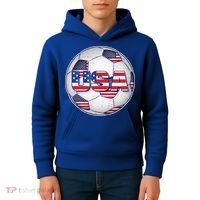 USA Soccer Team Ball Kids Hoodie thumb 4