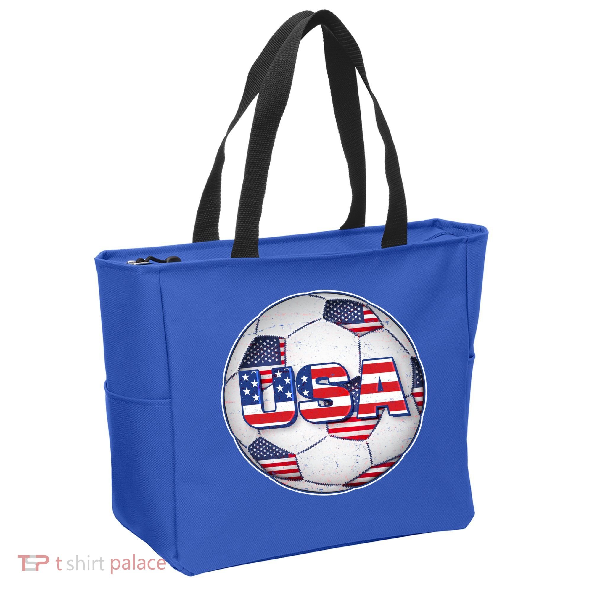 USA Soccer Team Ball Tote Bag