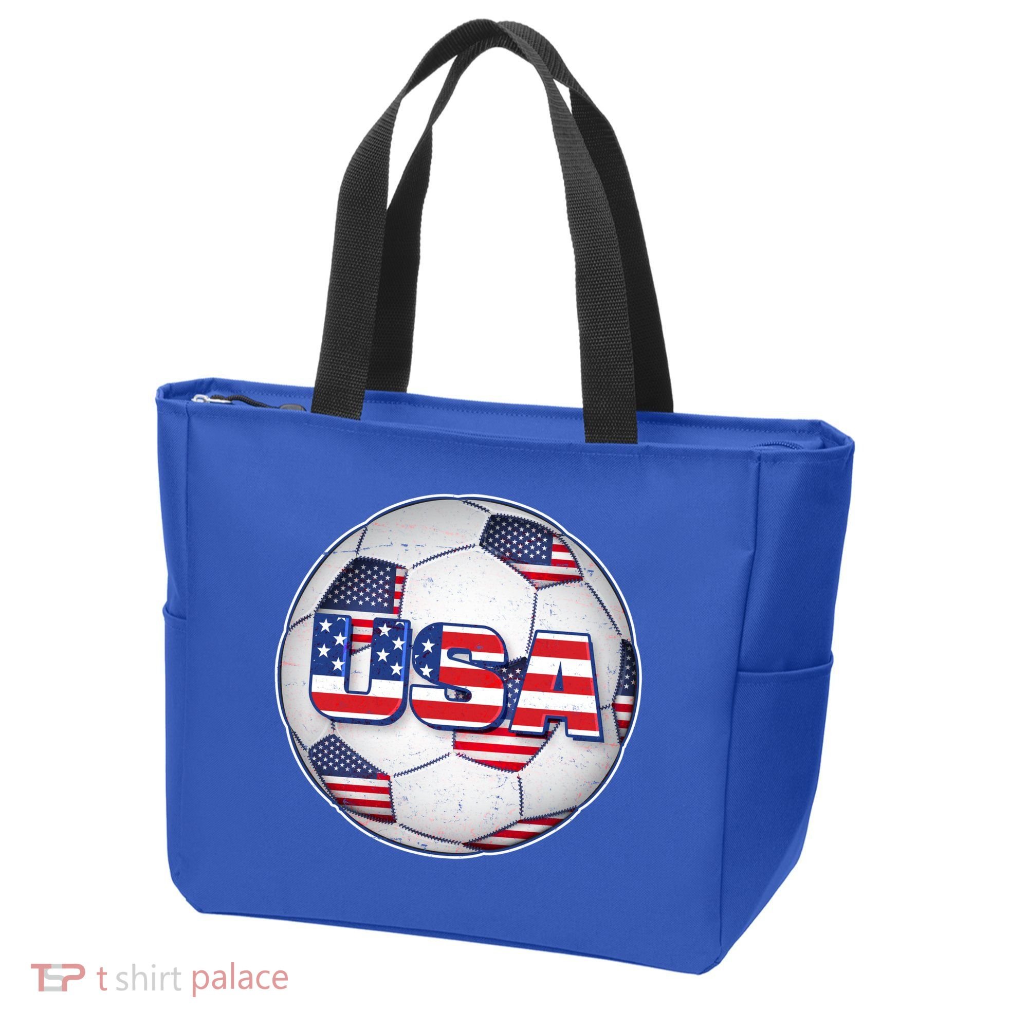 USA Soccer Team Ball Tote Bag