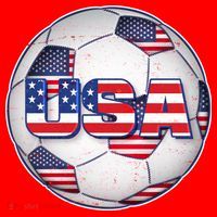 USA Soccer Team Ball Santa Hat thumb 1