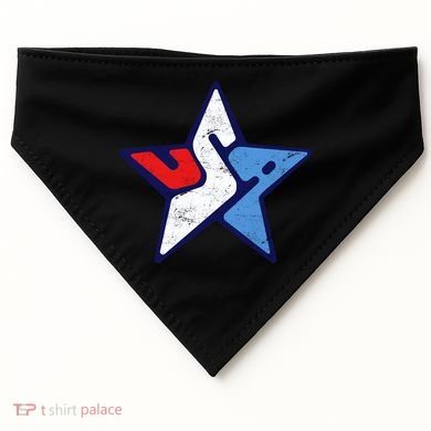 USA Star Logo USA-Made Doggie Bandana