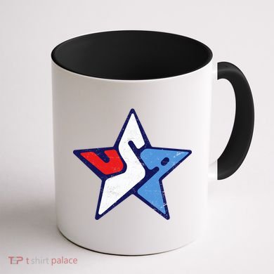 USA Star Logo Coffee Mug back