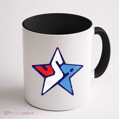 USA Star Logo Coffee Mug back