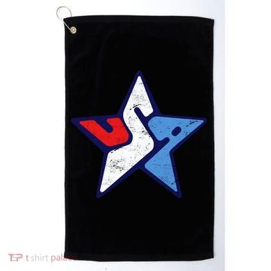 USA Star Logo Golf Towel