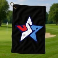 USA Star Logo Golf Towel thumb 1