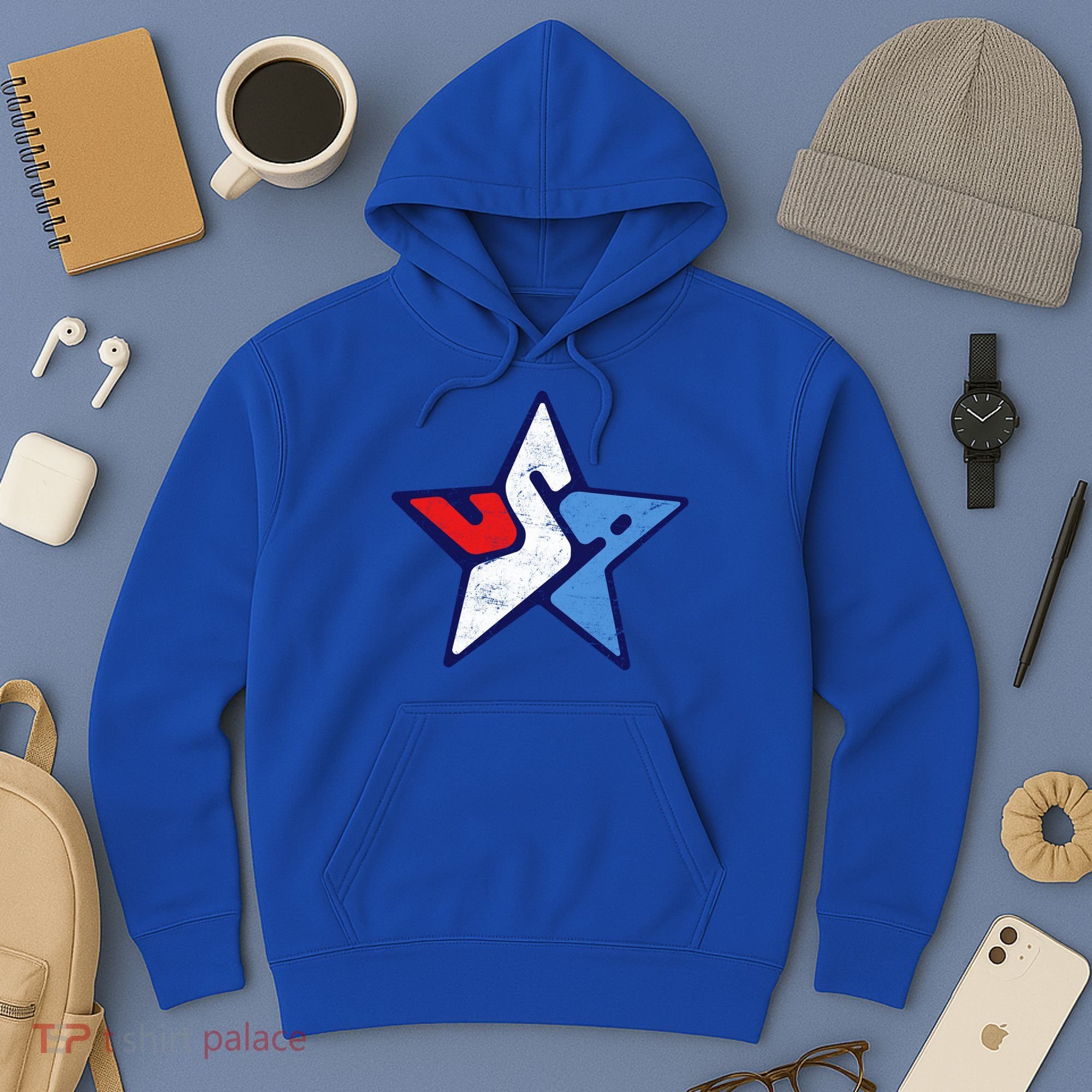 USA Star Logo Hoodie