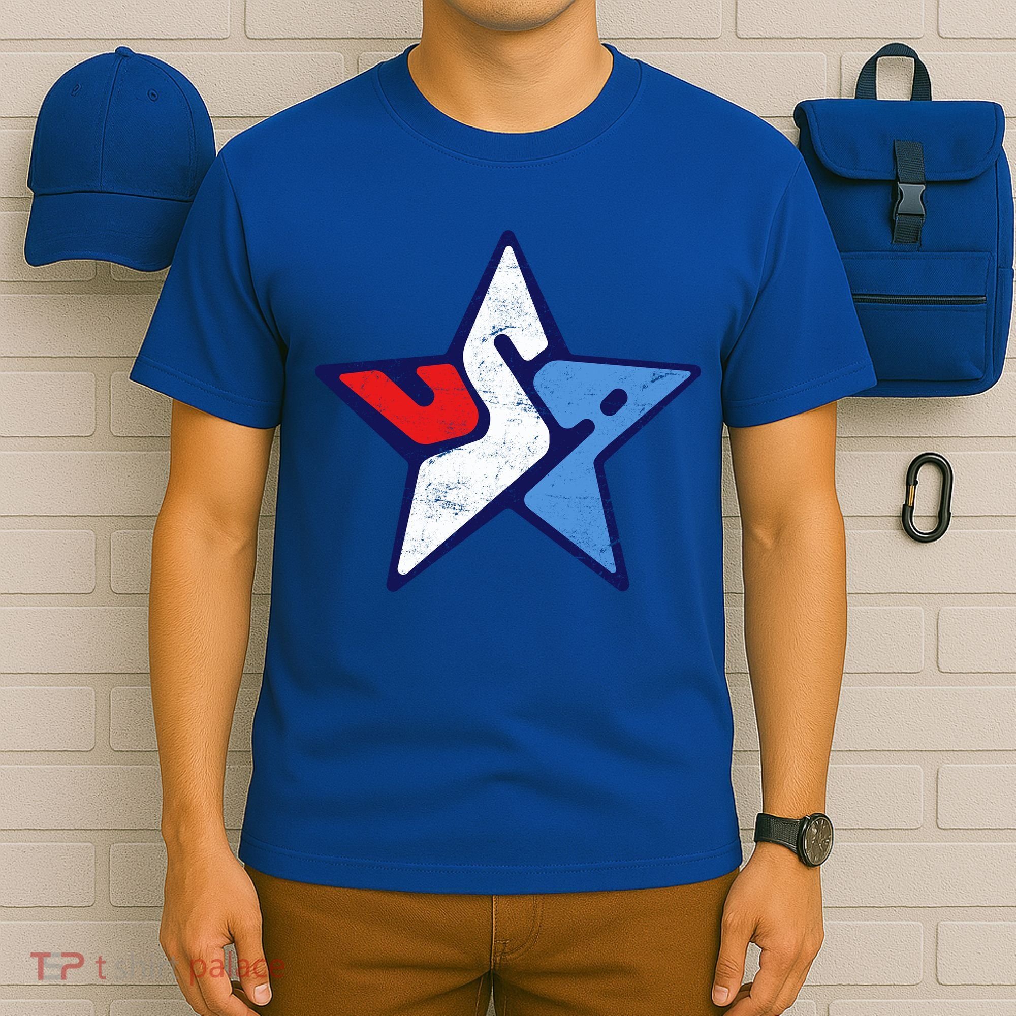 USA Star Logo T-Shirt