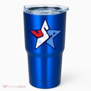 USA Star Logo Tumbler