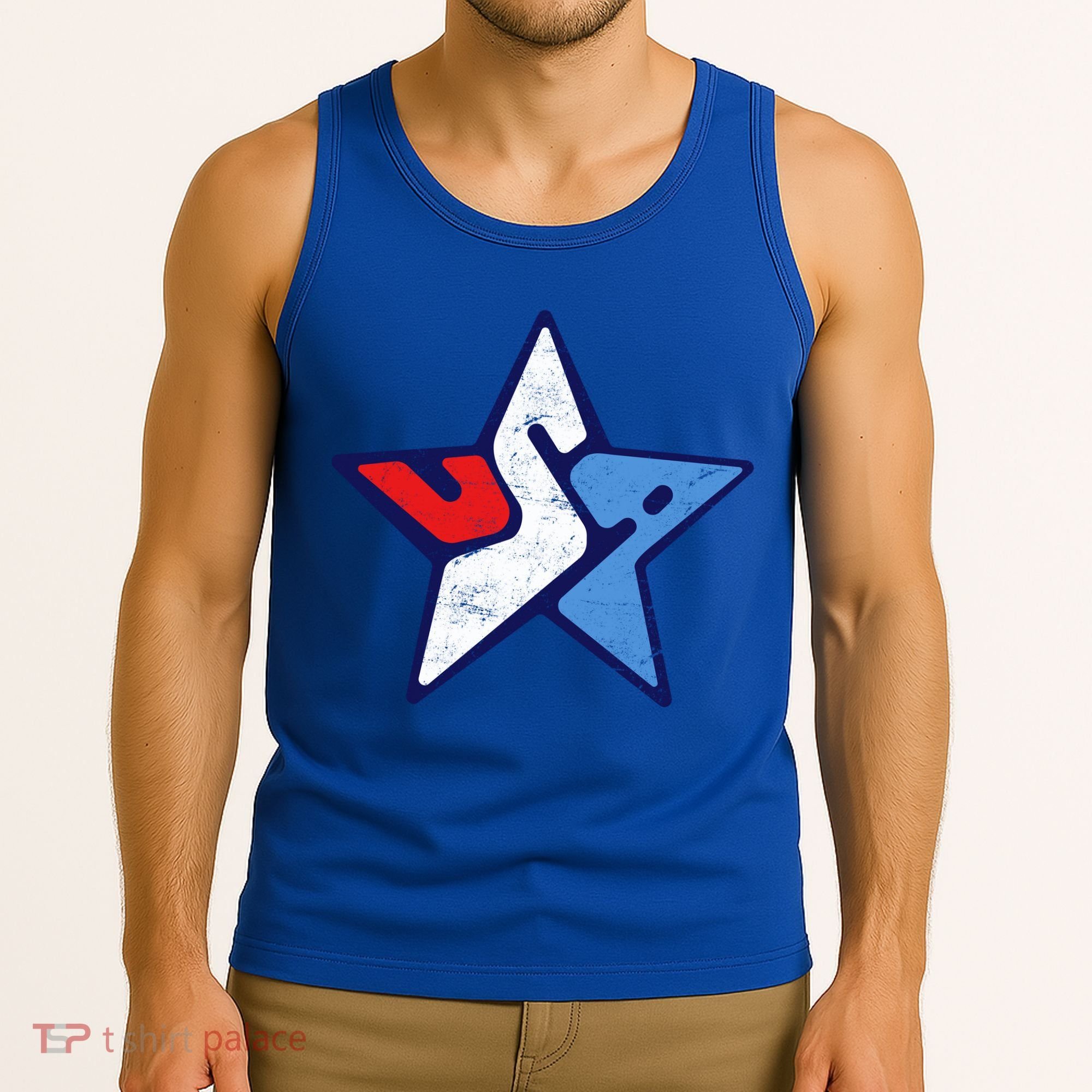 USA Star Logo Tank Top