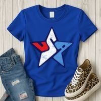 USA Star Logo Women's T-Shirt thumb 3