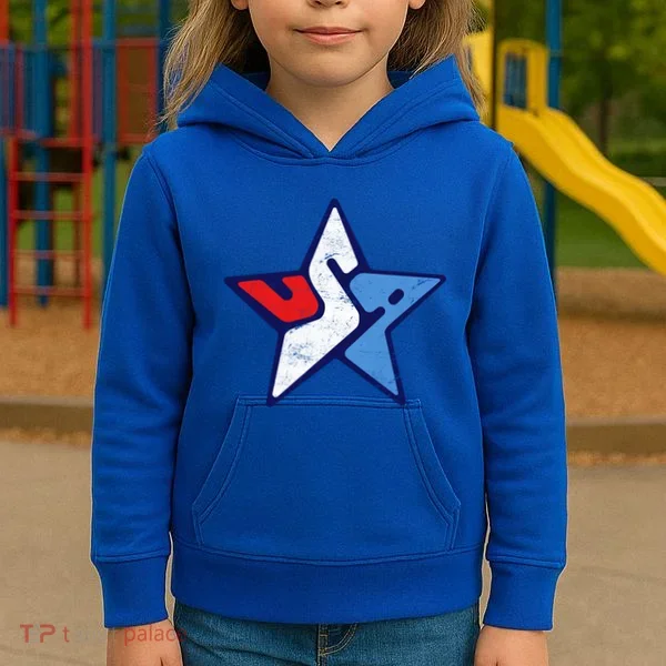 USA Star Logo Kids Hoodie