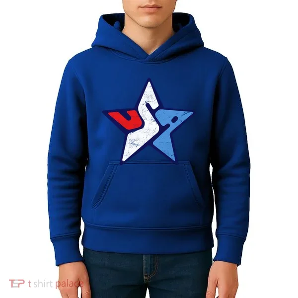 USA Star Logo Kids Hoodie
