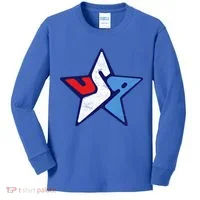 USA Star Logo Kids Long Sleeve Shirt thumb 0