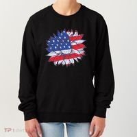 USA Sunflower Women's Sweatshirt thumb 0