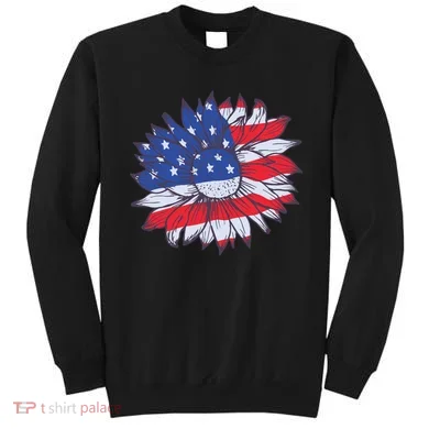 USA Sunflower Sweatshirt