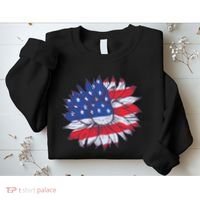 USA Sunflower Sweatshirt thumb 2