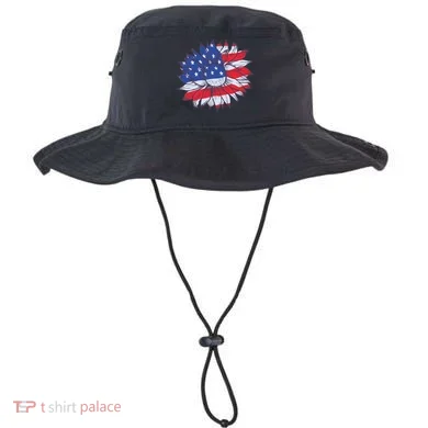 USA Sunflower Bucket Hat