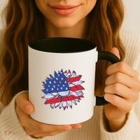 USA Sunflower Coffee Mug thumb 3