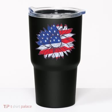 USA Sunflower Tumbler