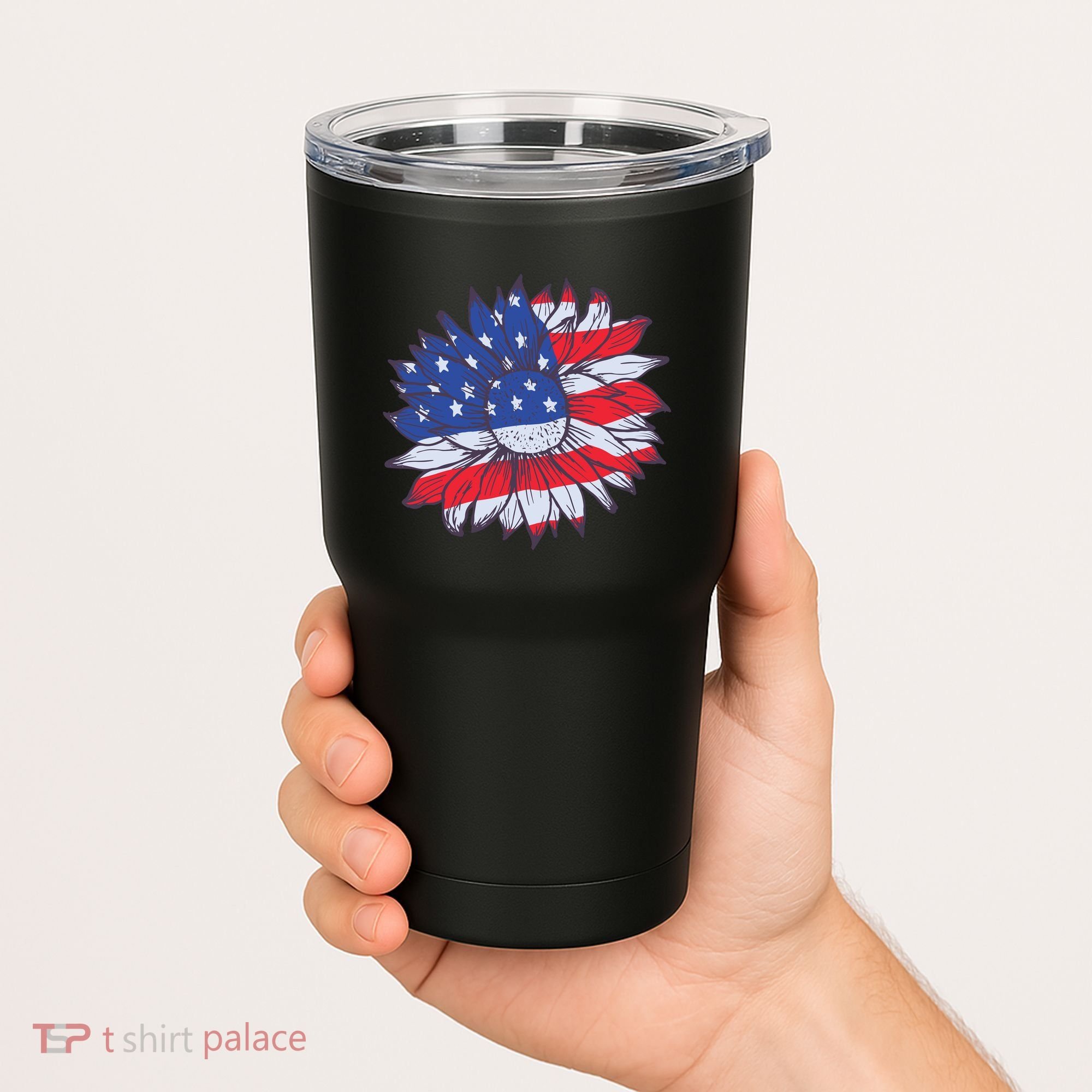USA Sunflower Tumbler