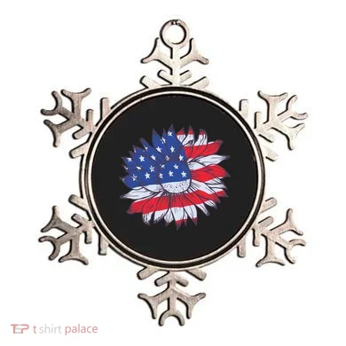 USA Sunflower Ornament