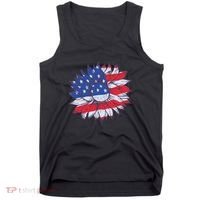 USA Sunflower Tank Top thumb 0