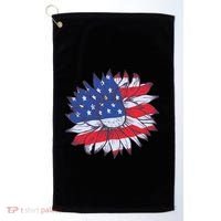 USA Sunflower Golf Towel thumb 0
