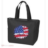 USA Sunflower Tote Bag thumb 3